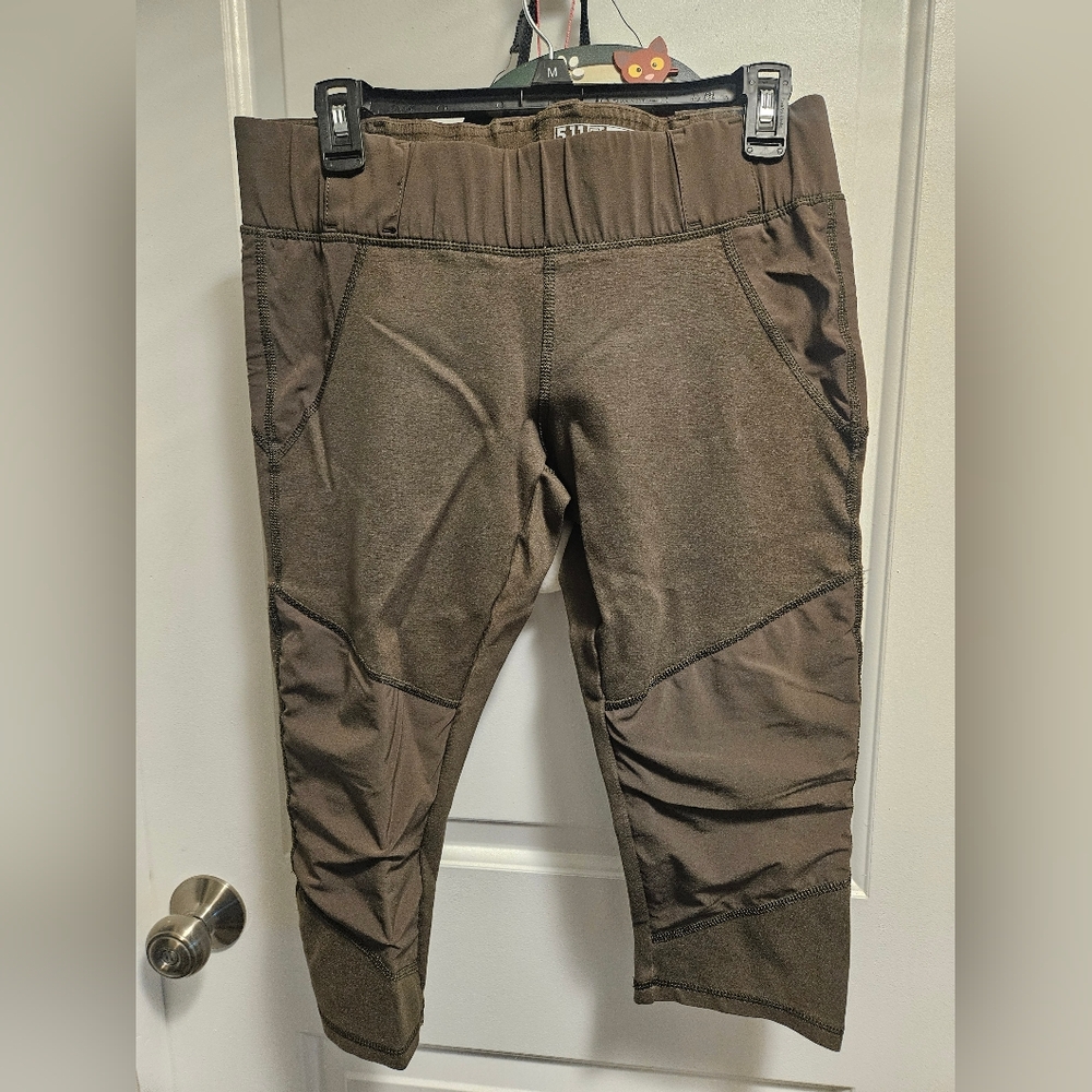 5.11 Tactical Women Raven Range Capris OD Olive Drab Green Tundra M 2A Patriot